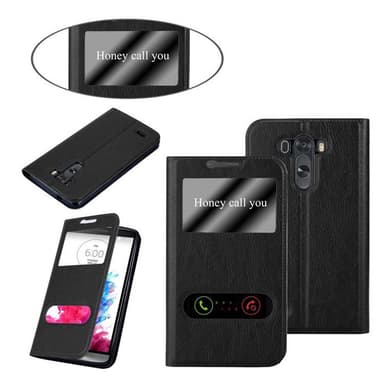 Lompakkokotelo LG G3 Case (Musta)