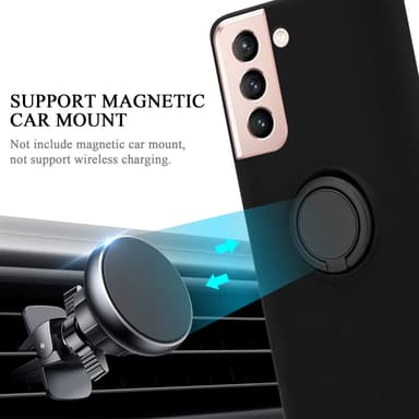 Samsung Galaxy S22 Suojakuori Case Kotelo (Musta)