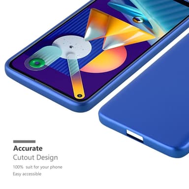 Samsung Galaxy A11 / M11 Suojakuori Kotelo (Sininen)