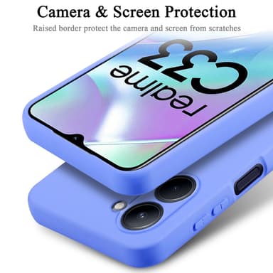 Realme C33 Suojakuori Kotelo Case (Violetti)