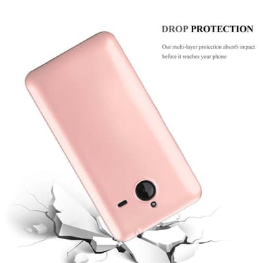 Nokia Lumia 640 XL Suojakuori Kotelo (Vaaleanpunainen)