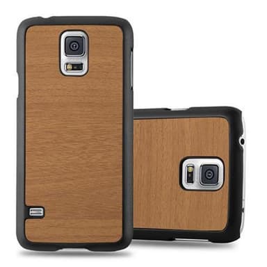 Samsung Galaxy S5 / S5 NEO Suojakuori Kotelo (Ruskea)