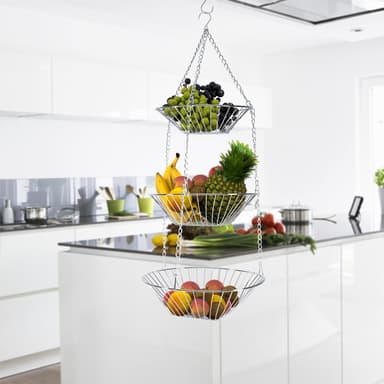 Hedelmäkori Fruit Basket Fruit Bowl (hopea)