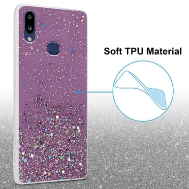 Samsung Galaxy A10s / M01s Suojakuori Kotelo (Violetti)