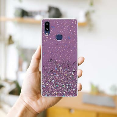 Samsung Galaxy A10s / M01s Suojakuori Kotelo (Violetti)