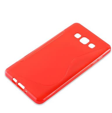 Samsung Galaxy A7 2015 Suojakuori Cover (Punainen)