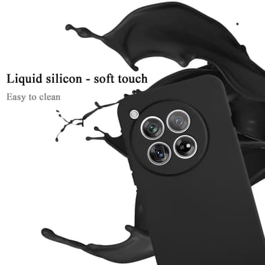 OnePlus 12 Suojakuori Kotelo Case (Musta)