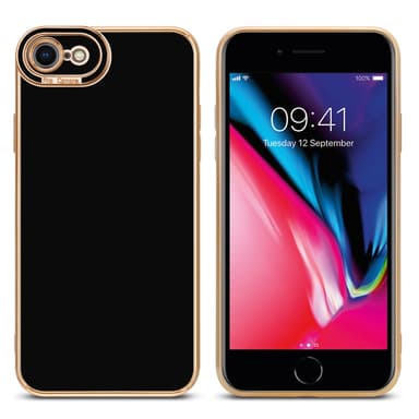 Suojakuori iPhone 7 / 7S / 8 / SE 2020 Kotelo (Musta)