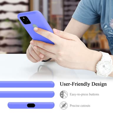Google PIXEL 5 Suojakuori Kotelo Case (Violetti)