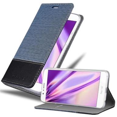 Honor 8 / 8 PREMIUM Suojakuori Lompakkokotelo (Sininen)