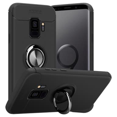 Samsung Galaxy S9 Suojakuori Kotelo (Musta)