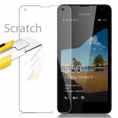 Nokia Lumia 550 Näytönsuoja Karkaistu lasi Suojakalvo