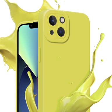 iPhone 14 Suojakuori Kotelo (Keltainen)