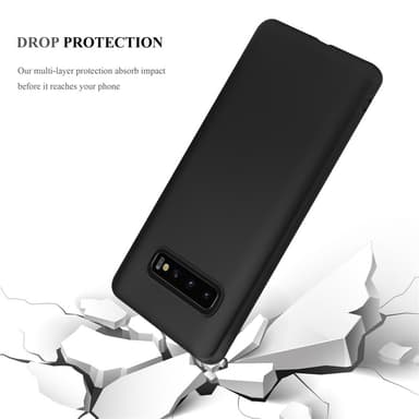 Samsung Galaxy S10 PLUS Suojakuori Kotelo (Musta)