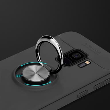 Samsung Galaxy S9 Suojakuori Kotelo (Musta)