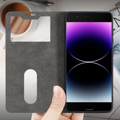 Lompakkokotelo OnePlus 5 Case (Musta)