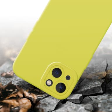 iPhone 14 Suojakuori Kotelo (Keltainen)