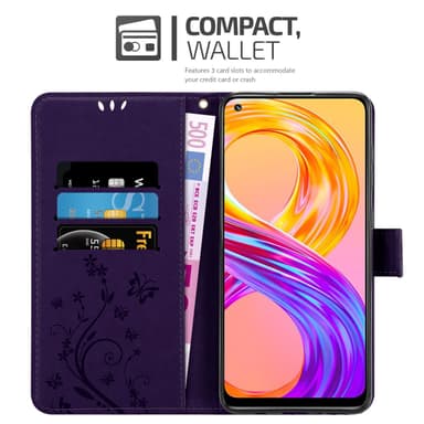 Realme 8 4G / 8 PRO Suojakuori Lompakkokotelo