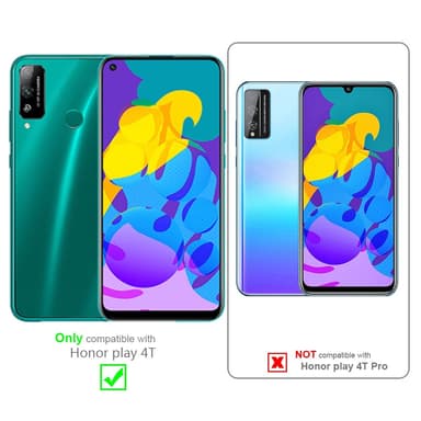 Honor PLAY 4T Suojakuori Universaali (Musta)