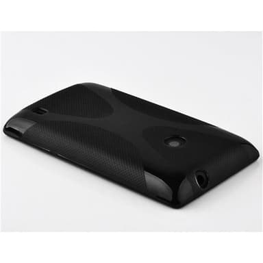 Nokia X Suojakuori Cover (Musta)