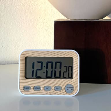 Keittiöajastin Lyhytajastin Muna-ajastin LCD-näytöllä