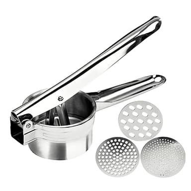 Perunamurskain ruostumattomasta teräksestä Spätzlepress