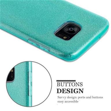 Samsung Galaxy S7 EDGE Suojakuori Kotelo (Turkoosi)
