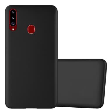 Samsung Galaxy A20s Suojakuori Kotelo (Musta)