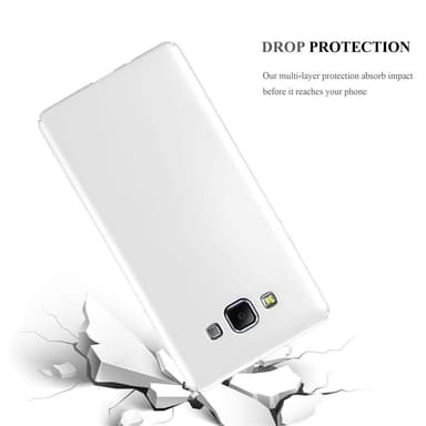 Samsung Galaxy A7 2015 Suojakuori Kotelo Cover (Hopea)
