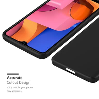Samsung Galaxy A20s Suojakuori Kotelo (Musta)