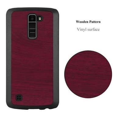 LG K10 2016 Suojakuori Kotelo (Punainen)
