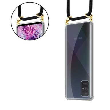Samsung Galaxy A51 4G / M40s Suojakuori Kotelo (Musta)