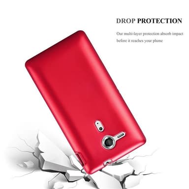 Sony Xperia SP Suojakuori Kotelo (Punainen)