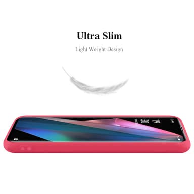 Suojakuori Oppo FIND X3 PRO Kotelo (Punainen)