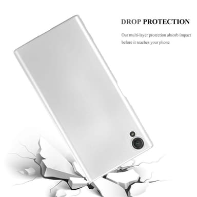 Sony Xperia XA1 PLUS Suojakuori Kotelo (Hopea)