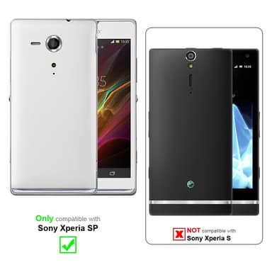 Sony Xperia SP Suojakuori Kotelo Case (Sininen)