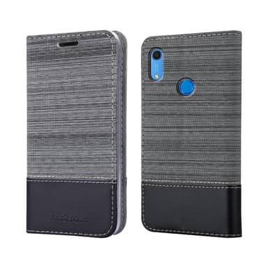 Huawei Y6S Suojakuori Lompakkokotelo (harmaa)