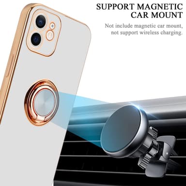 iPhone 11 Suojakuori Kotelo (Valkoinen)