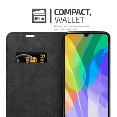 Huawei Y6P Suojakuori Lompakkokotelo (Punainen)