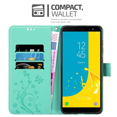 Samsung Galaxy J6 2018 Suojakuori Lompakkokotelo