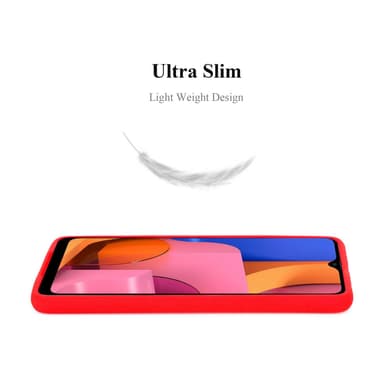 Suojakuori Samsung Galaxy A20s Kotelo (Punainen)