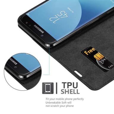 Samsung Galaxy J7 2018 Suojakuori Lompakkokotelo
