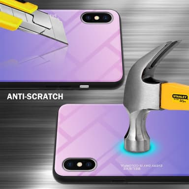 Suojakuori iPhone X / XS Kotelo (Musta)