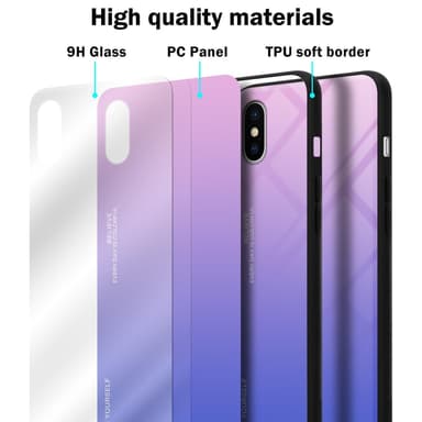 Suojakuori iPhone X / XS Kotelo (Musta)