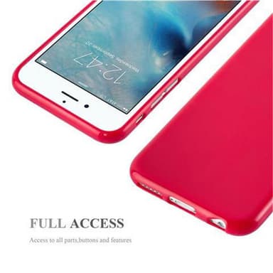 iPhone 6 / 6S Suojakuori Kotelo (Punainen)