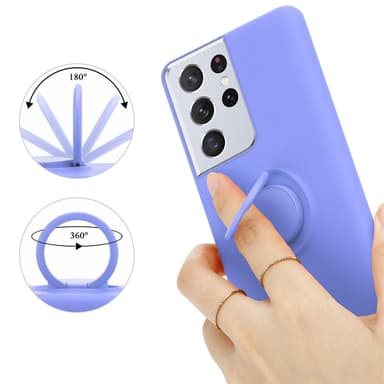 Samsung Galaxy S21 ULTRA Suojakuori Kotelo (Violetti)