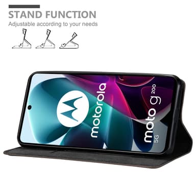 Motorola MOTO G200 5G Suojakuori Lompakkokotelo
