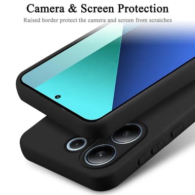 Redmi Note 13 4G Suojakuori Kotelo Case (Musta)