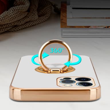 iPhone 12 PRO Suojakuori Kotelo (Valkoinen)