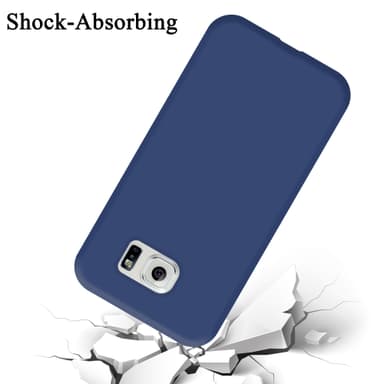 Samsung Galaxy S6 Suojakuori Kotelo Case (Sininen)